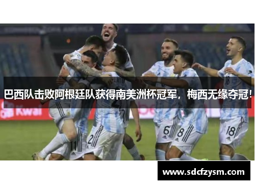 巴西队击败阿根廷队获得南美洲杯冠军，梅西无缘夺冠！